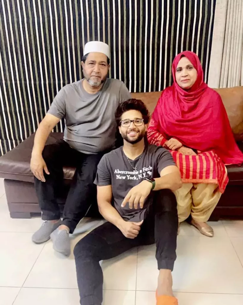 Imam-ul-Haq Parents Photo