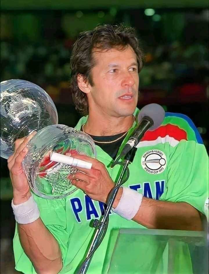 Imran Khan world cup Photo