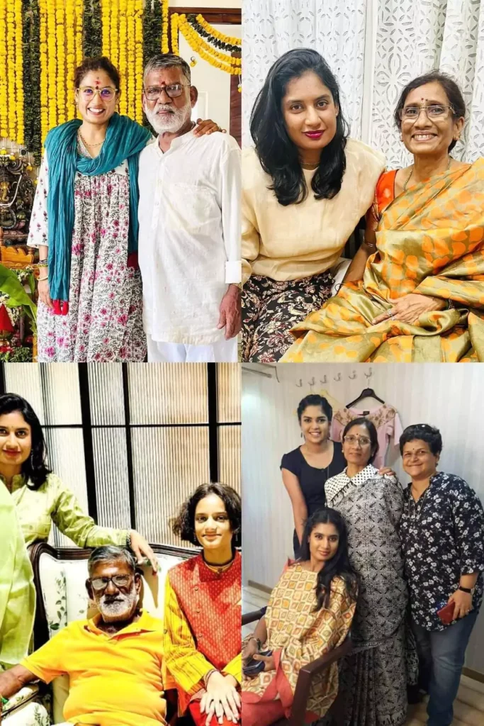 Mithali Raj Family Photos