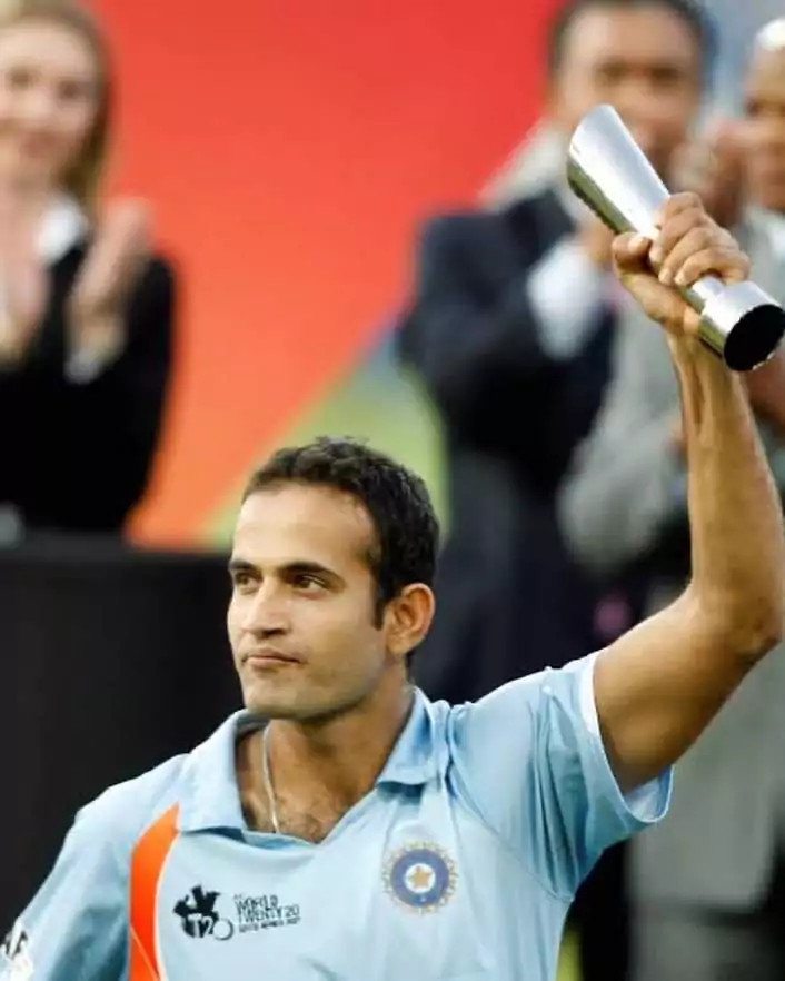 Irfan pathan Wining Man of the Match in 2007 T20 World Cup Final