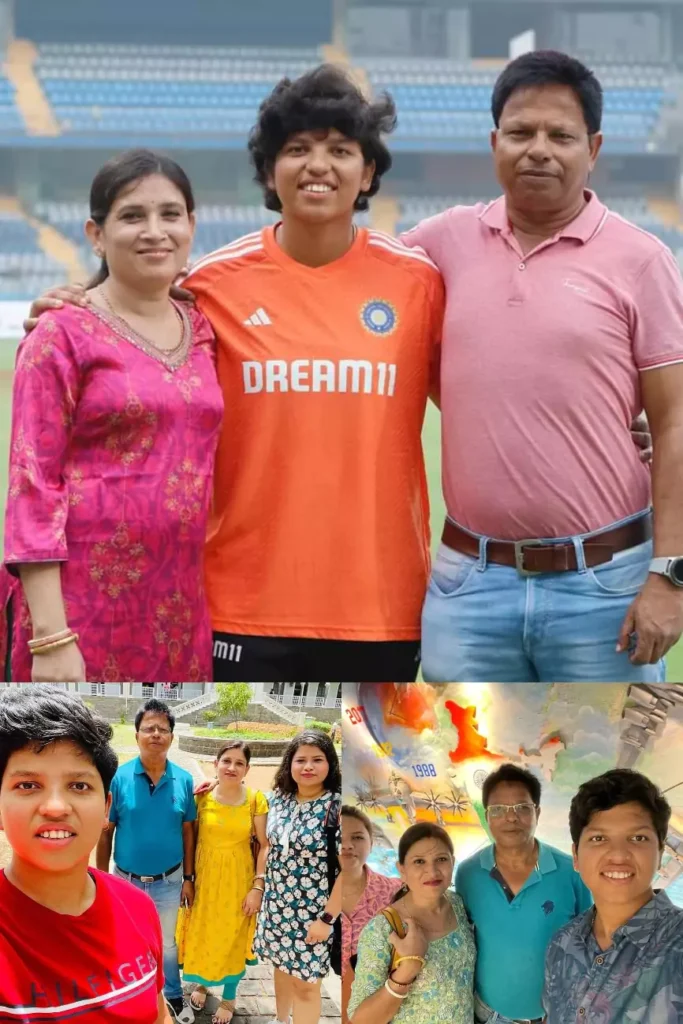 Richa Ghosh Family Photos