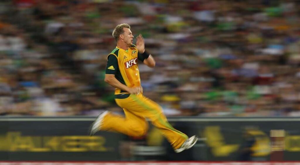 Bret Lee one of the most dangerous fast bowler in the world