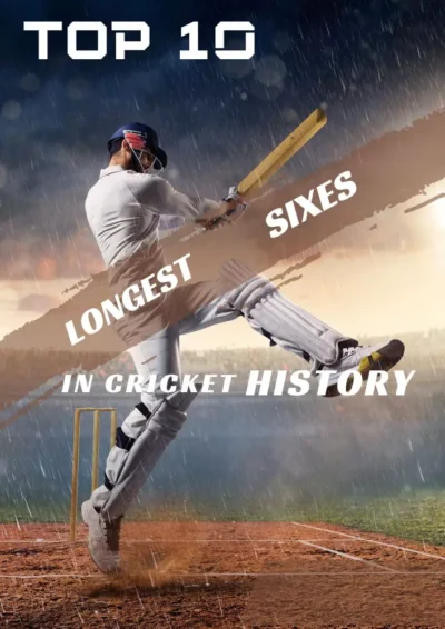 Top 10 Longest Six hitters in world cricket